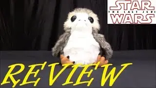 Toy Review: Star Wars The Last Jedi Action Plush Porg (8.5 inch) / Underground Toys 2017