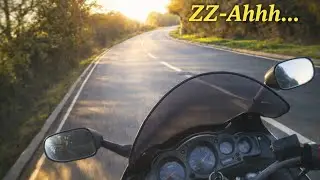 ZZ&ndash;Ahhh... Chill Ride to Rev&rsquo;s Automobilia. #chillride #zzr1200 #bikercafe #RevView 