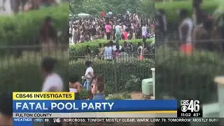CBS46 gets answers about chaotic pool party where a man died