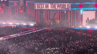 CM Punk WrestleMania 41 Entrance live by Living Color