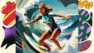 Artificial Intelligence, Art, and Surfin, Dude!