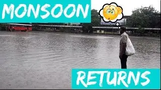 Heavy Rain in Vasai - Mumbai | Monsoon Returns