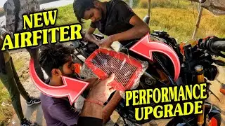 New Airfilter 👉Ngage👈 Performance Upgrade The Master 15 Mt15 Motovlog Gopro Vega bolt