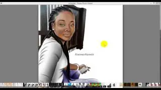 best realistic digital painting ( photoshopCC illustration ) tutorial Part 3