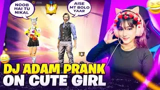Noob Prank With A Beautiful Cute Girl😍 || Noob Pranks In Freefire😄 || Garena Freefire😘