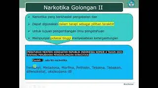 NARKOTIKA, PSIKOTROPIKA DAN PREKURSOR