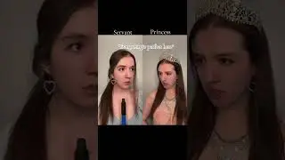 #pov the servant has a bad feeling about the future queen #acting #shorts