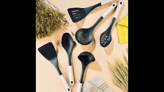 HGGDKDG Double Layer | Meyer Everyday Nylon Utensils Set |  Utensil Cutlery | Bela Amazon Products