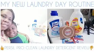 NEW REALISTIC LAUNDRY DAY ROUTINE | PERSIL LAUNDRY DISCS REVIEW | ANDREA MICHELL LIFESTYLE🌻
