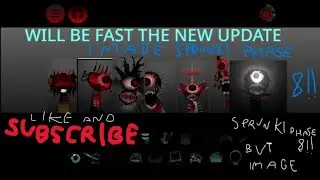 I made Sprunki Phase 8 but Images(Incomplete) on Cocrea World[Gameplay]