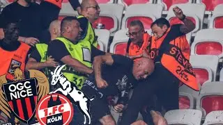 🇨🇵Big fight in Nice 🇫🇷 before the Conference League game OGC Nice -   1. FC K&ouml;ln