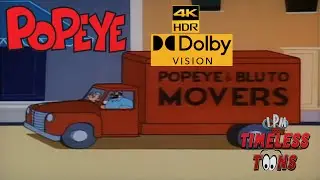 POPEYE THE SAILOR: A Haul in One (1956) (Popeye, Bluto, Olive Oyl) [4K HDR Dolby Vision]