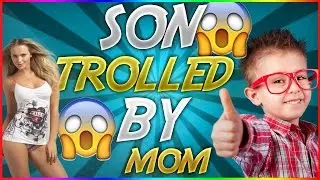 TRASH TALKING SON TROLLED BY MOM! (Xbox Live Trolling)