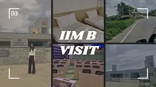 POV: You just walked into your dreams 🌿✨IIM B UG Campus Visit 🤍📚