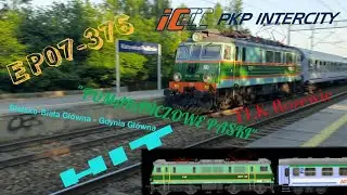 █▬█  █  ▀█▀ Pociąg osobowy | TLK Rozewie (EP07-376) 