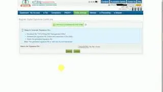 How to Update Digital Signature on Income Tax portal by using DSC Mangt. Utility.