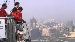 Kees Baars Bungy Jump Macau Tower 233M World's Highest