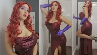 Turning myself into Jessica Rabbit