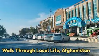 Walking Through Local Life in Kandahar - Real Life in Afghanistan 