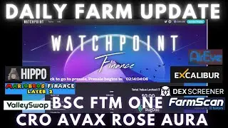 Ежедневное обновление фермы Дегена | BSC-FTM-ONE-CRO-AVAX-POLY-AURA | Новые фермы и уровни 2