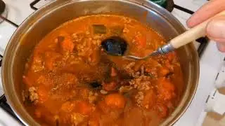 Quick and easy recipe, a Scottish winter stew