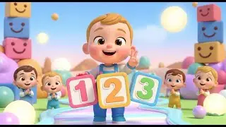 Counting 123 Joy Time 🔢🎶 Fun Counting Song for Kids | Learn Numbers 1 to 10