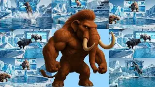 ABC Ice Age Animals Song 🧊🐘  Diving Into Alphabet Animals  Songs for Kids  Jumpy Jungle TV