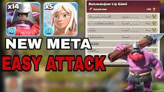 NEW META | x14 THROWERS + x13 Totem Spell Is Broken in Legend League | clash of clans