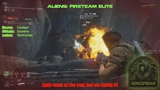 Contact (Extreme): Split Team at the End, But a Win | Aliens: Fireteam Elite