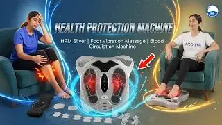 Health Proteaction Machine | HPM Silver | Foot Vibration Massage | Blood Circulation Machine