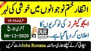 NTS Educators Jobs 2020 | Latest Teaching Jobs 2020 Announced For Male & Female