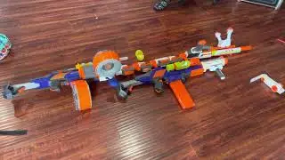 My biggest nerf combo (as of May 2023).