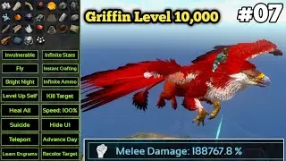 Ark Mobile God Console & Acendent Creature | Ep 07 Taming Griffin Level 10,000