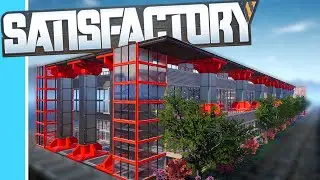 New Iron Manufacturing Building Design: Satisfactory Update 3 Creative Episode 3