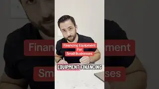Equipment Funding for Small Businesses #businessloan #smallbusiness #equipmentfinancing
