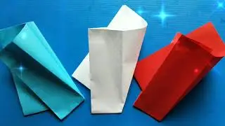 纸响炮。。。只需一张长方形纸：折几下、一拉、一吹、一甩、立刻响炮！做法超级简单、一看就会！Origami super facile. Activité manuelle