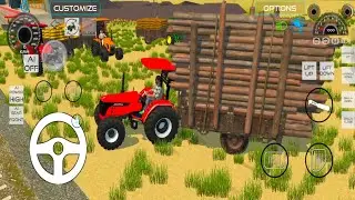 Drive tractor 4 🚜🕹️ Uploading4 Wheat floursinTractorTrolley#truck#tractor #farming#gaming