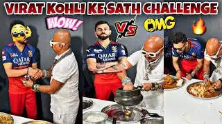 Challenge with Virat Kohli l Ulhas Kamathe l Chicken Leg Piece