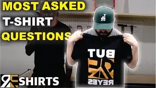Most Asked Custom T-Shirt Questions - RTE Shirts