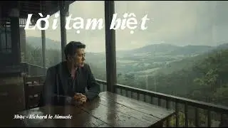 LỜI TẠM BIỆT - Tình khúc - lãng mạn - tình cảm - sâu lắng - cảm xúc - by Richard le Aimusic 