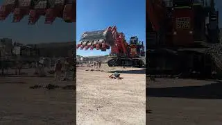 Hitachi EX5600-7 operation testing, ready for delivery to customer in norther Chile 🇨🇱