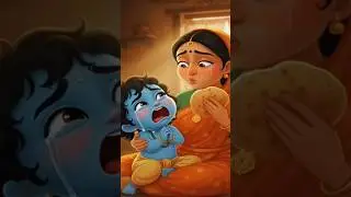 Krishna ko kya ho gaya😱🙏#music #2danimation #krishna #krishnaflute