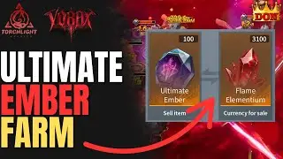 Farming Ultimate Embers with God of Might in Torchlight Infinite (Vorax Season)