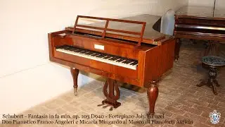 Schubert - Fantasia in fa min. op.103 - Fortepiano Joh. Frenzel - Franco Angeleri e Micaela Mingardo