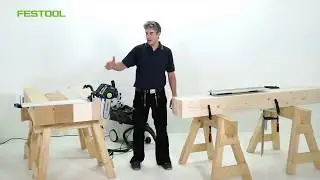 Festool TV épisode 103 : scie UNIVERS SSU 200 - sciage de poutres
