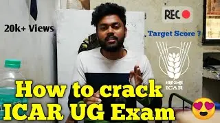How to crack ICAR UG Exam 2021 |How to crack ICAR UG Exam | Krishi kranti IG #icar