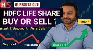 HDFC life share latest news| HDFC life q1 results| HDFC life share analysis| HDFC life share news