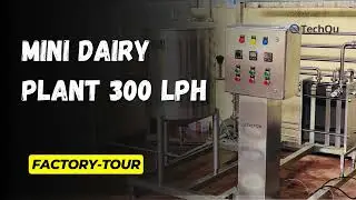 Mini Dairy Plant 300 LPH | Milk Processing Plant | Dairy Processing Plant | Milk Pasteurisation |