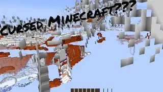 Minecraft... But it's insanely cursed.