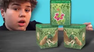 OPENING 3 Pok&eacute;mon Walmart Stacking Tins!